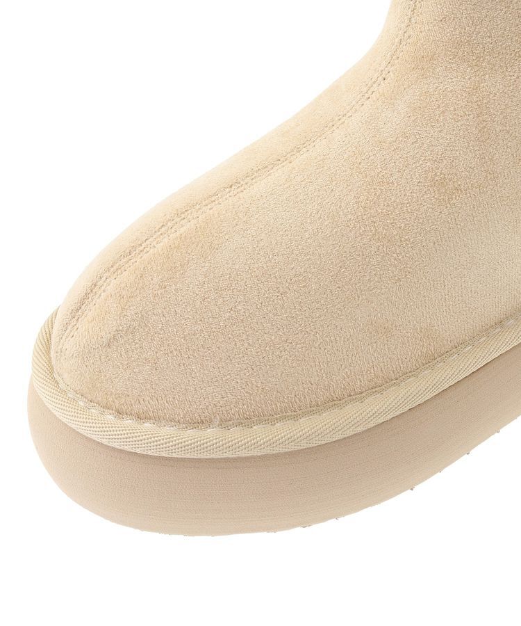 armonia「RUPIS.サイドゴア厚底ムートンブーツ」|ショートブーツ|