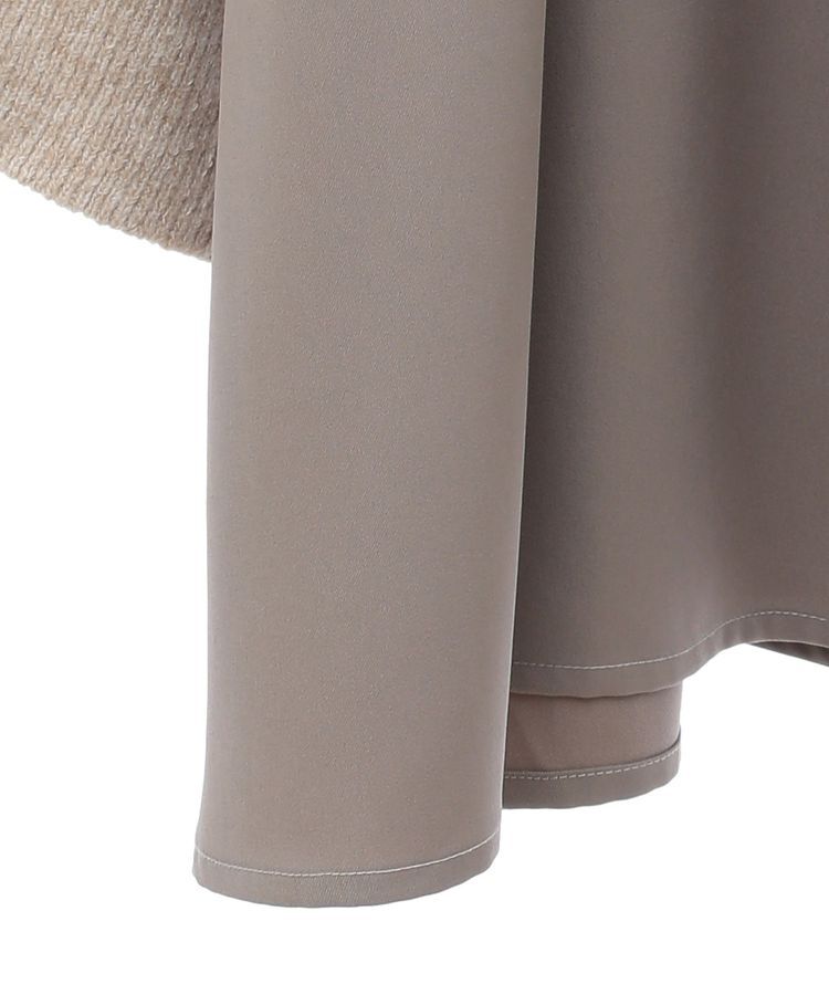 armonia「armonia.布帛切り替えニットミニワンピース」|ワンピース|