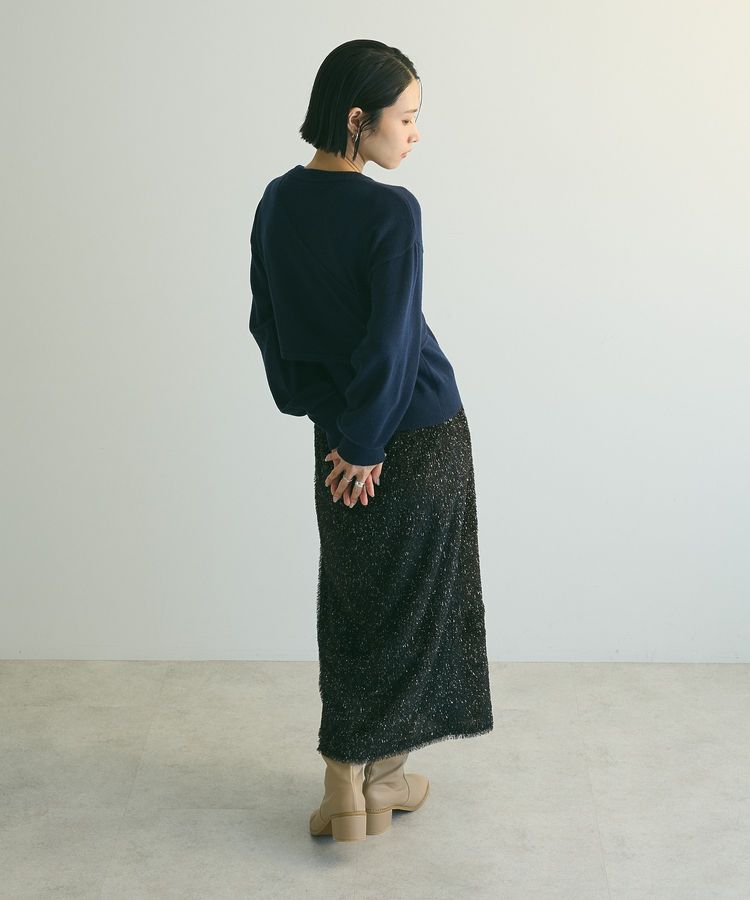 armonia「armonia.ツイストレイヤードプルオーバー」|ニット・セーター|