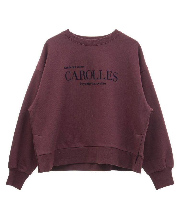 Green Parks「裏起毛フロッキーロゴプルオーバー」|スウェット・ジャージ|