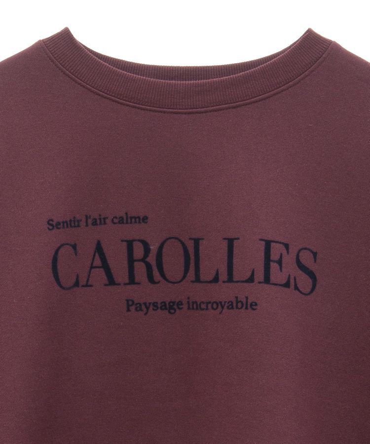 Green Parks「裏起毛フロッキーロゴプルオーバー」|スウェット・ジャージ|