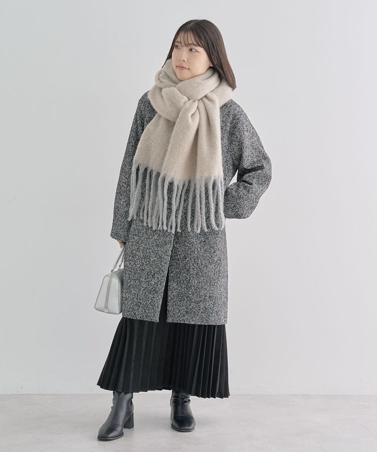 Green Parks「・furry rate ヘアリーカラーマフラー」|マフラー|