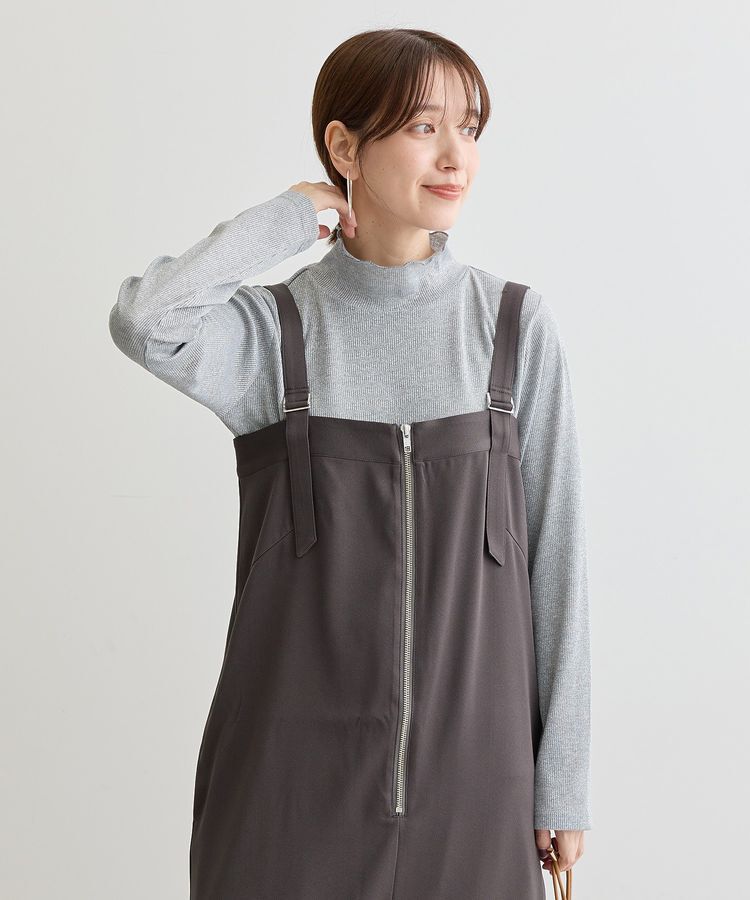 Green Parks「ラメリブタートルプルオーバー」|その他|Gray