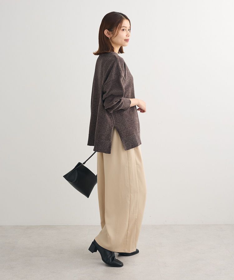 Green Parks「ベロアモールリラックスサイズニットプルオーバー」|ニット・セーター|