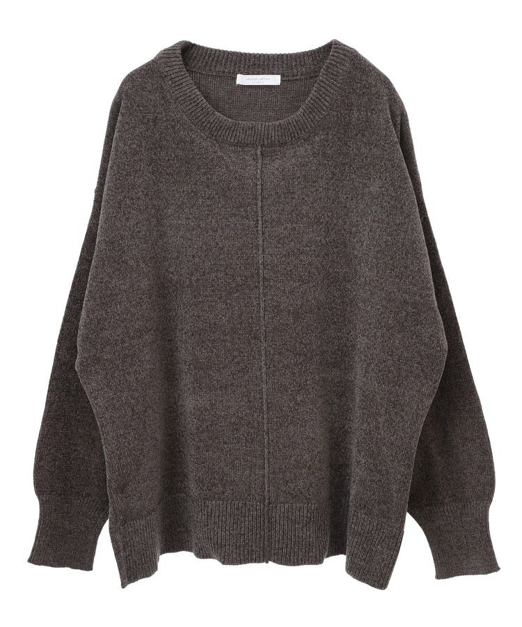 Green Parks「ベロアモールリラックスサイズニットプルオーバー」|ニット・セーター|