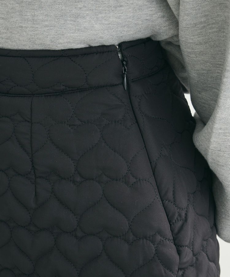 Green Parks「・swing by ハートキルトミニスカート」|スカート|