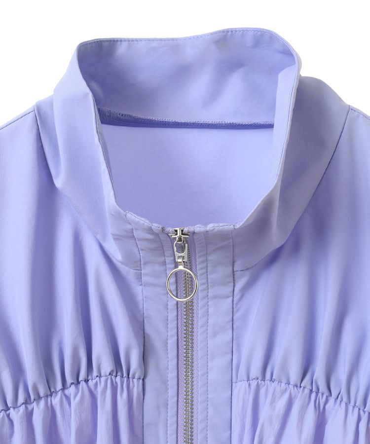 armonia「ギャザーナイロンブルゾン」|ブルゾン・スタジャン|