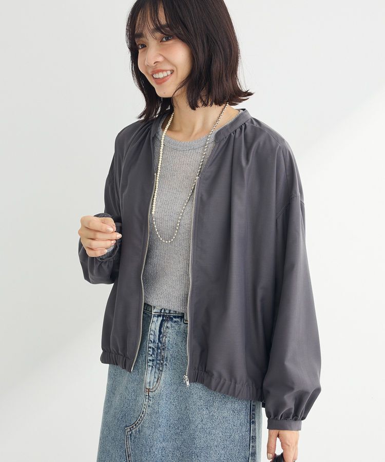 Green Parks「イージーケア シャツブルゾン」|ブルゾン・スタジャン|