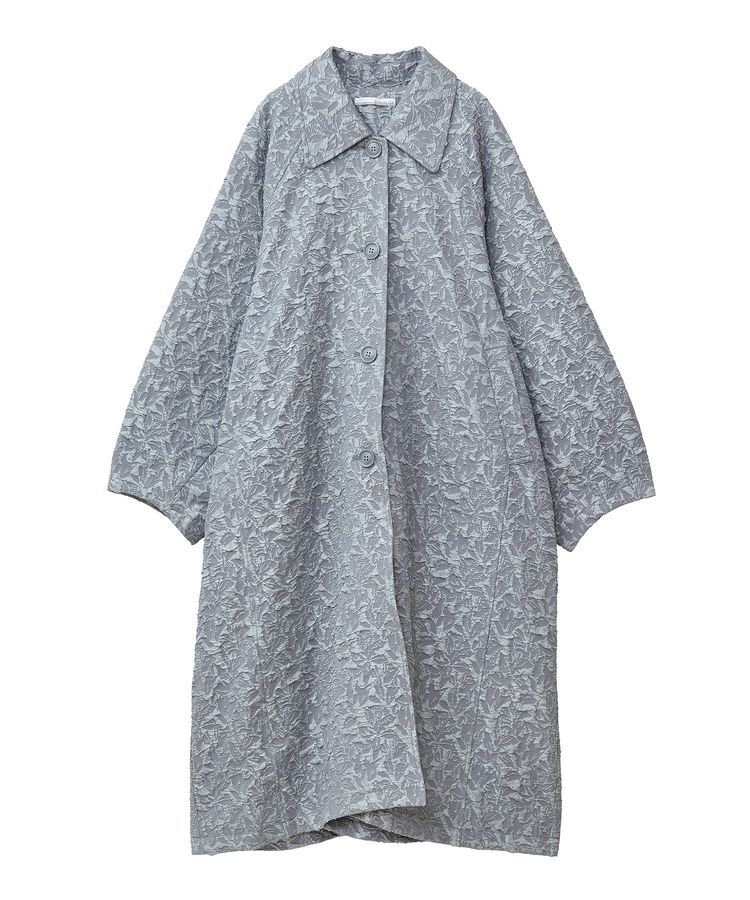 Green Parks「・ELENCARE DUE ジャカードステンカラーコート」|ステンカラーコート|