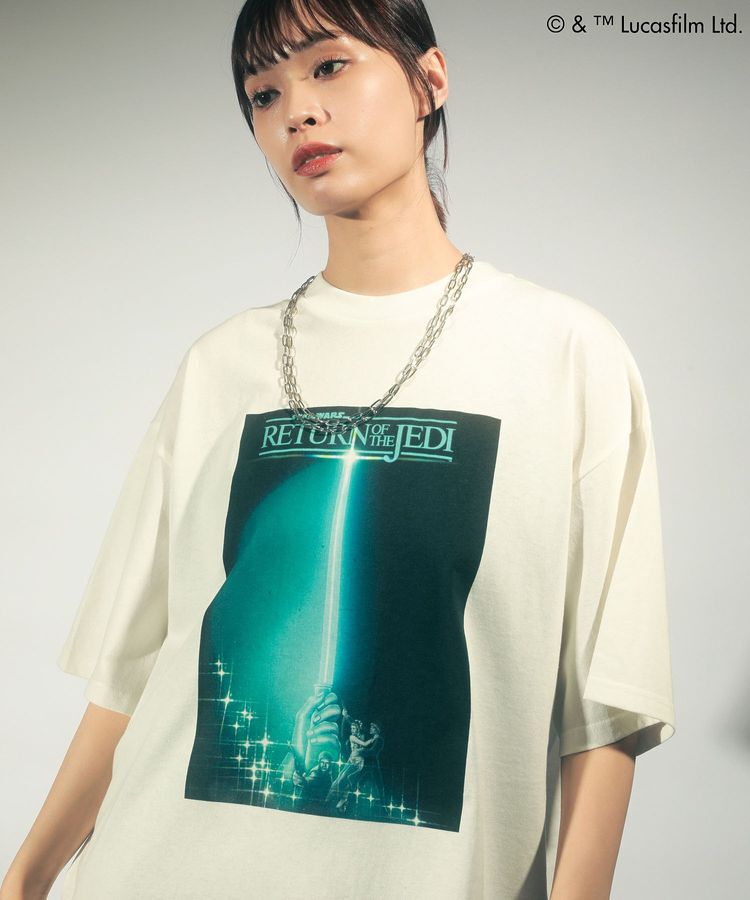 Green Parks「STAR WARS/グラフィック半袖BIGTEE」|Tシャツ・カットソー|White