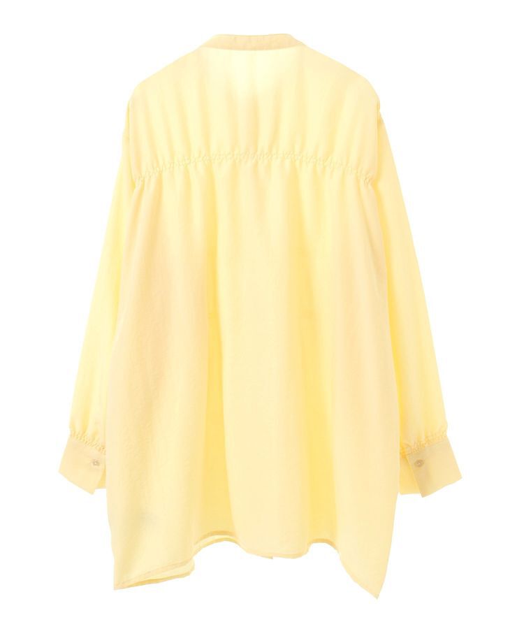 Green Parks「シャーリングシャツチュニック」|シャツ・ブラウス|