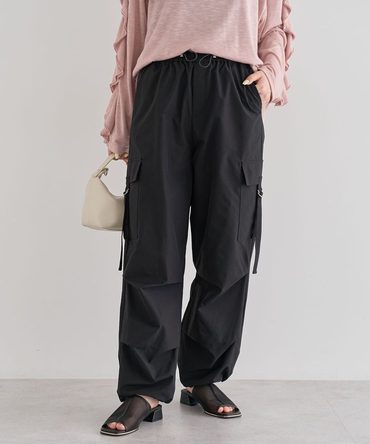 Green Parks「・ELENCARE DUE ミリタリーカーゴパンツ」|その他|Black