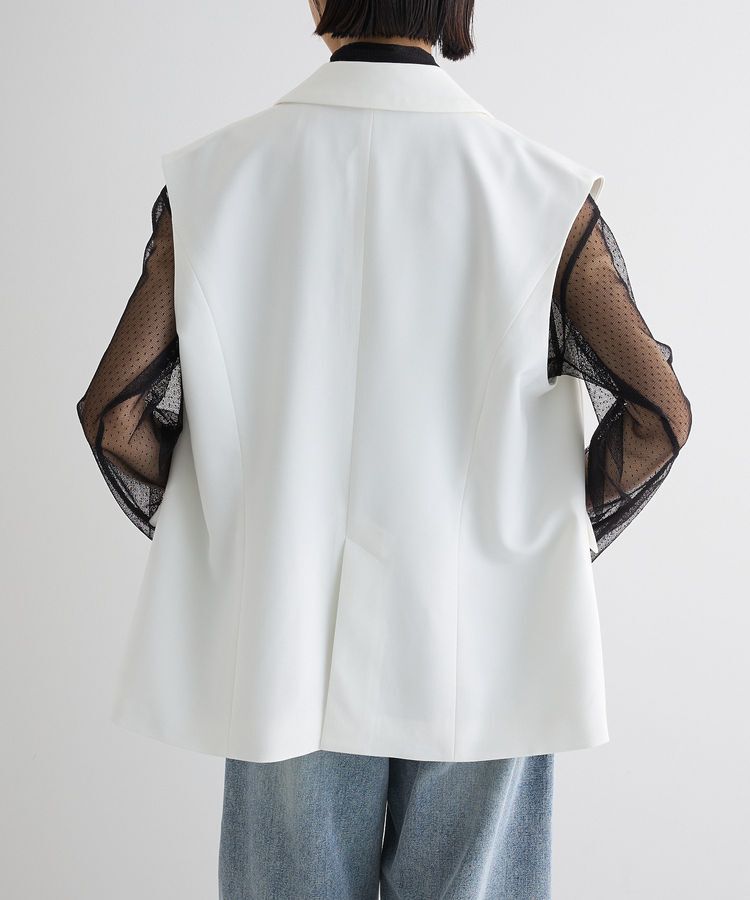 AnriettMusee「テーラードベスト」|ベスト・ジレ|