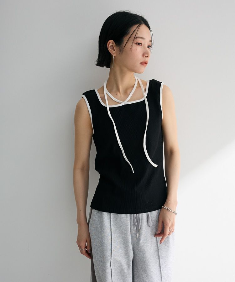 Green Parks「チョーカー付きタンクトップ」|インナー|