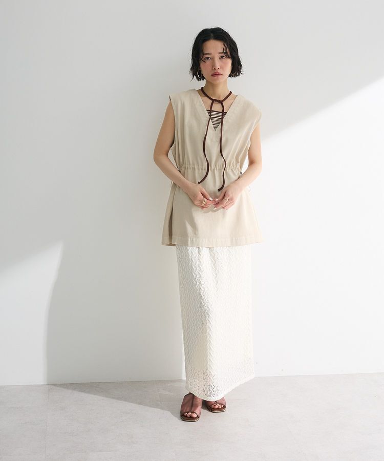 Green Parks「チョーカー付きタンクトップ」|インナー|