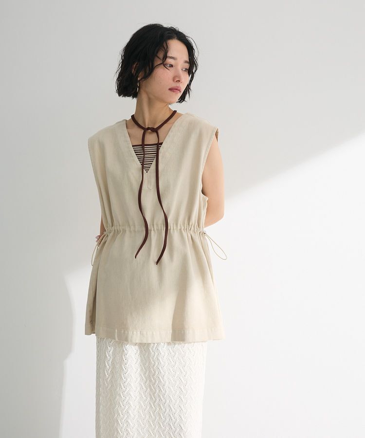 Green Parks「チョーカー付きタンクトップ」|インナー|