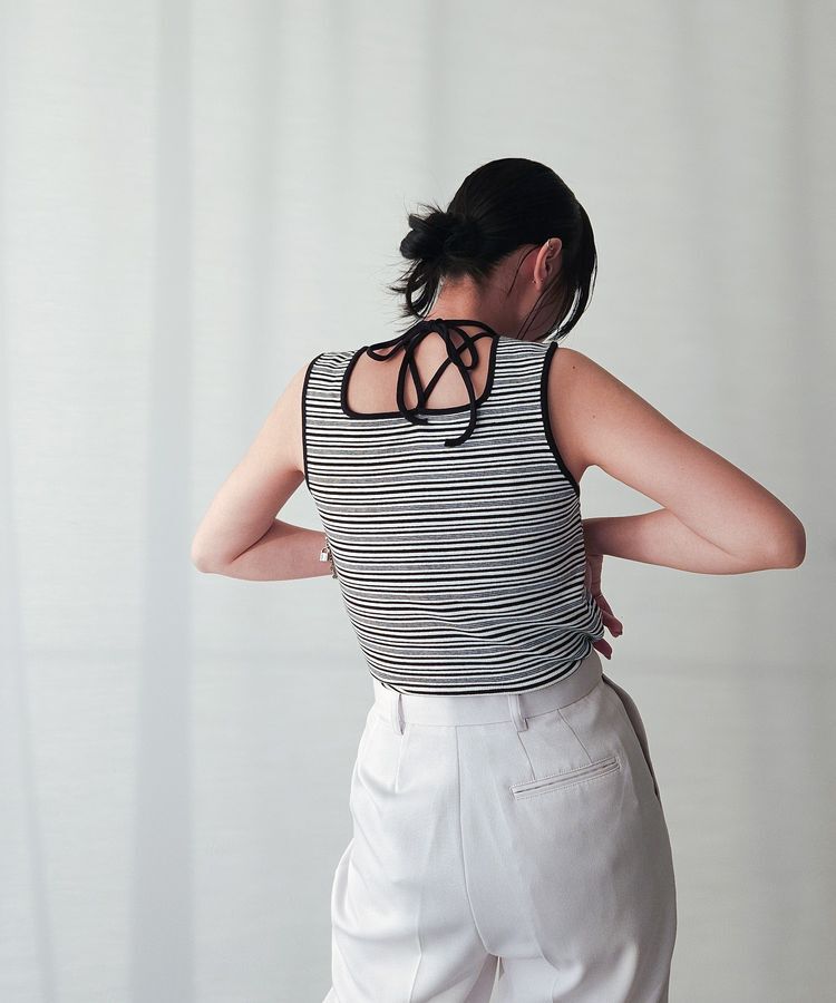 Green Parks「チョーカー付きタンクトップ」|インナー|