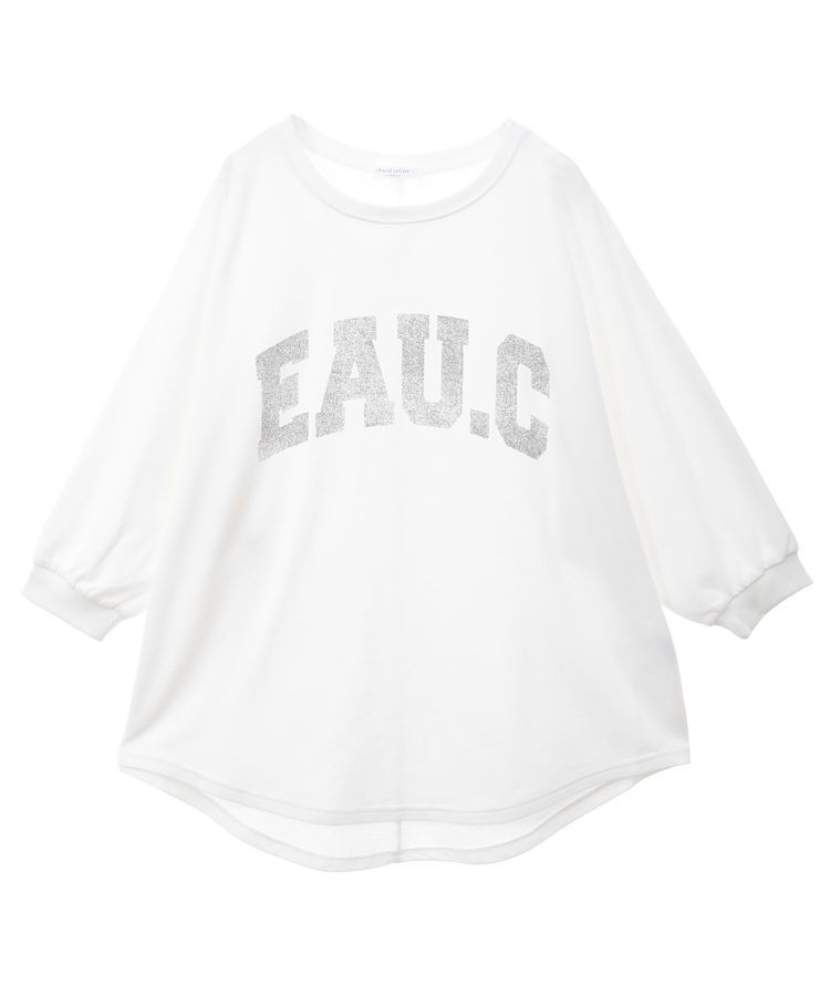 Green Parks「7分袖ミニ裏毛ドルマンロゴプルオーバー」|Tシャツ・カットソー|