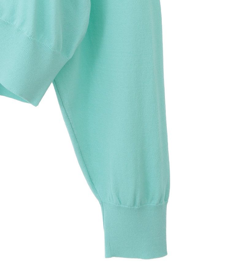 Green Parks「フロントZIPニットカーディガン」|カーディガン|