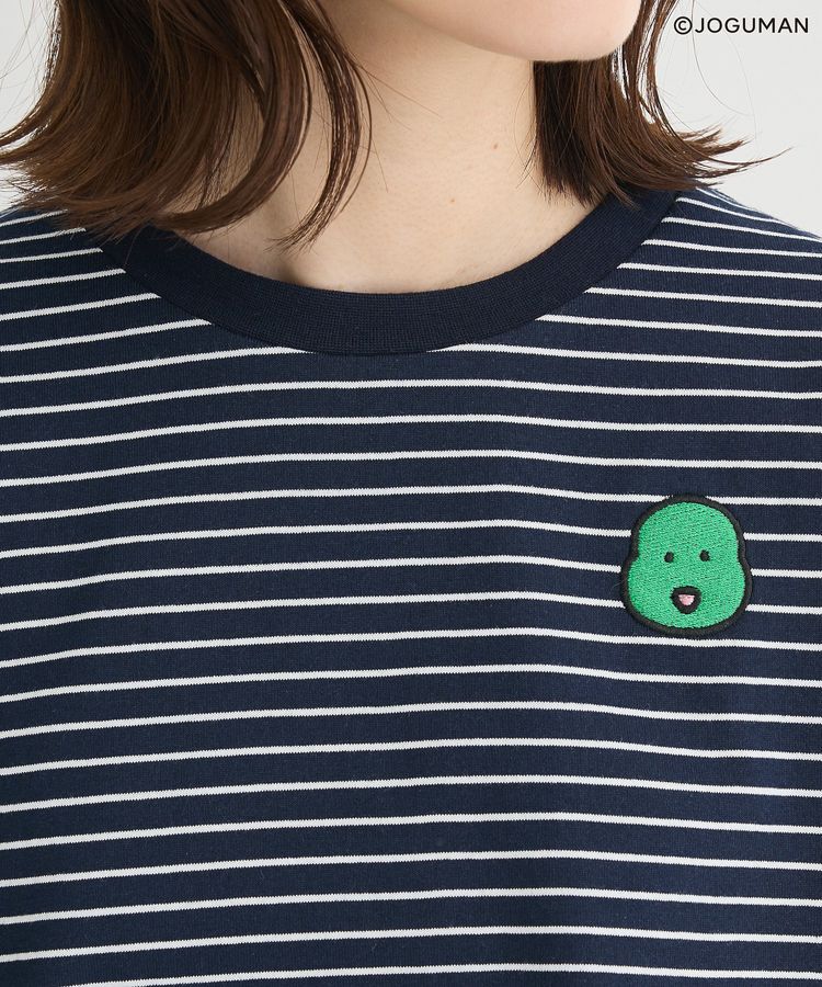 Green Parks「ジョグマン/ボーダーワイドショートTシャツ」|Tシャツ・カットソー|