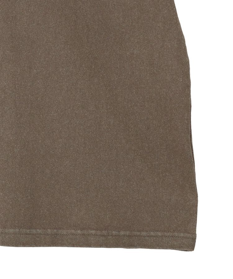 Green Parks「スティッチ/ヴィンテージ風ピグメントTシャツ」|Tシャツ・カットソー|