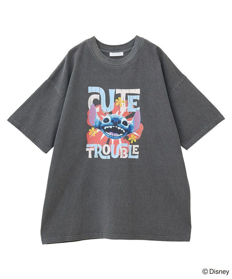 Green Parks「スティッチ/ヴィンテージ風ピグメントTシャツ」|Tシャツ・カットソー|