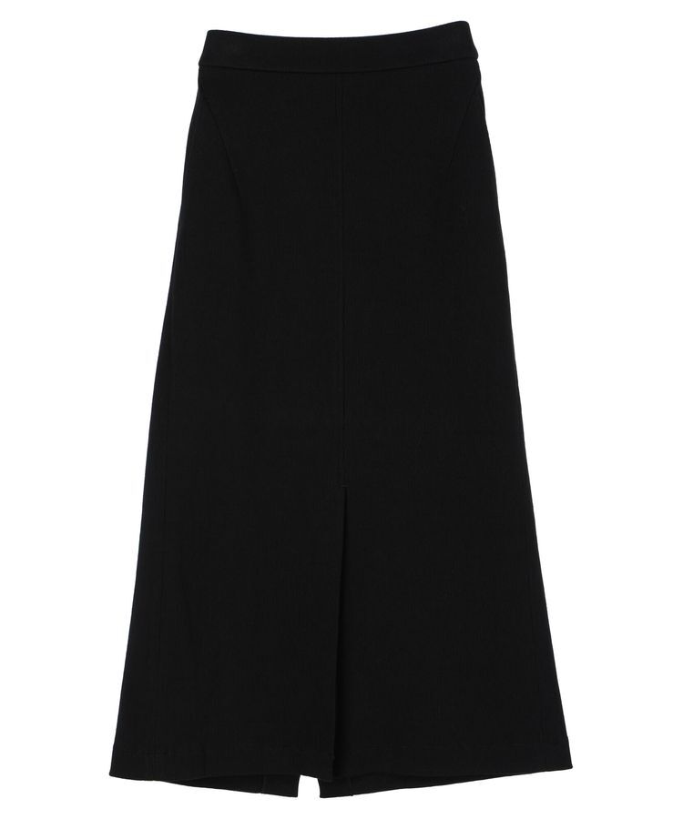 YECCA VECCA「コットンリブロングスリットスカート」|スカート|