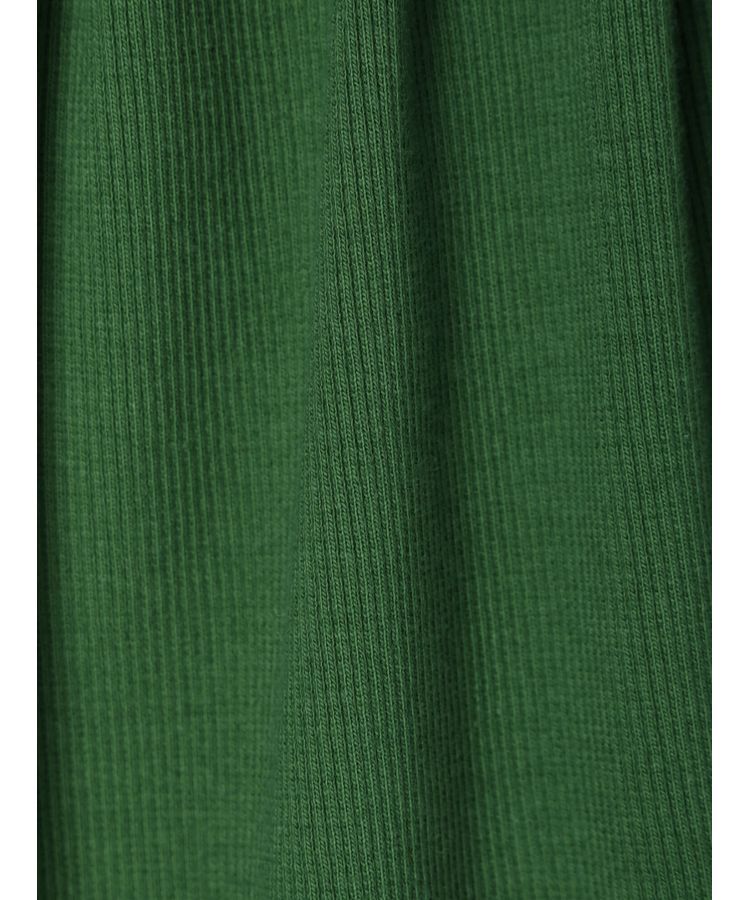 YECCA VECCA「コットンリブロングスリットスカート」|スカート|