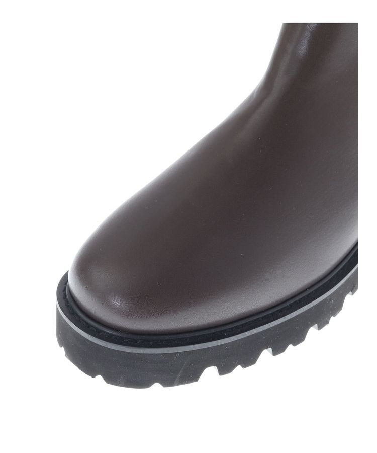 YECCA VECCA「【CLASSY.掲載】サイドゴアミドル丈ブーツ」|ショートブーツ|