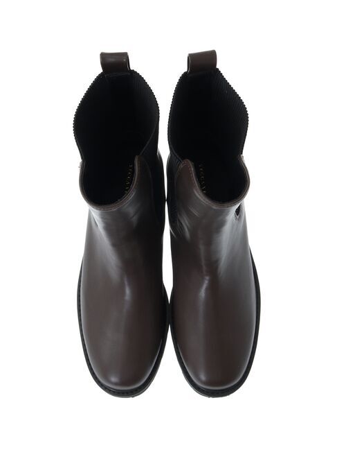 YECCA VECCA「【CLASSY.掲載】サイドゴアミドル丈ブーツ」|ショートブーツ|