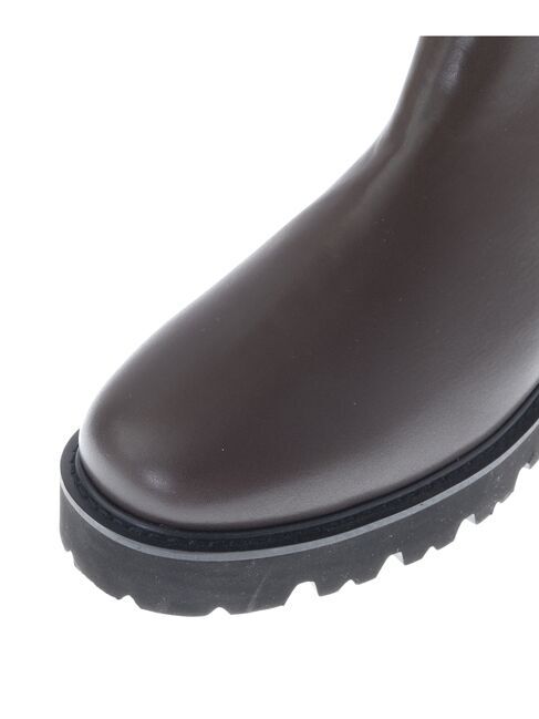 YECCA VECCA「【CLASSY.掲載】サイドゴアミドル丈ブーツ」|ショートブーツ|