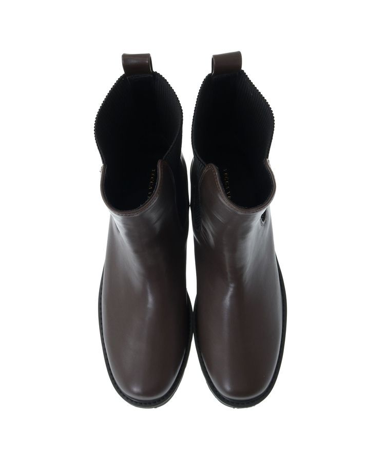 YECCA VECCA「【CLASSY.掲載】サイドゴアミドル丈ブーツ」|ショートブーツ|