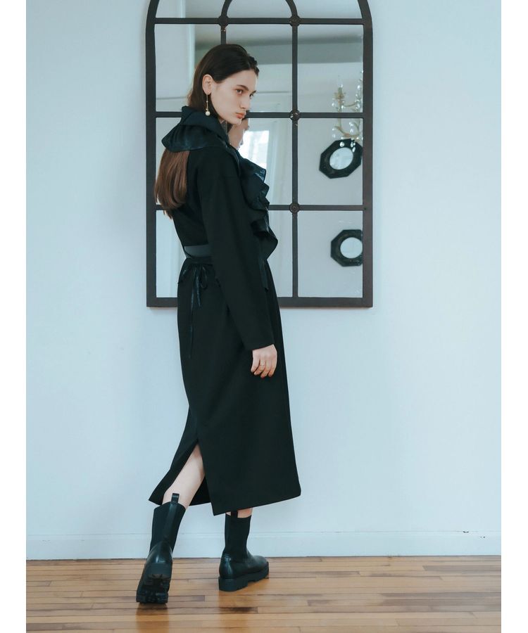 YECCA VECCA「【CLASSY.掲載】サイドゴアミドル丈ブーツ」|ショートブーツ|