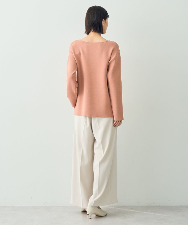 YECCA VECCA「ミラノリブ金釦ニット」|ニット・セーター|