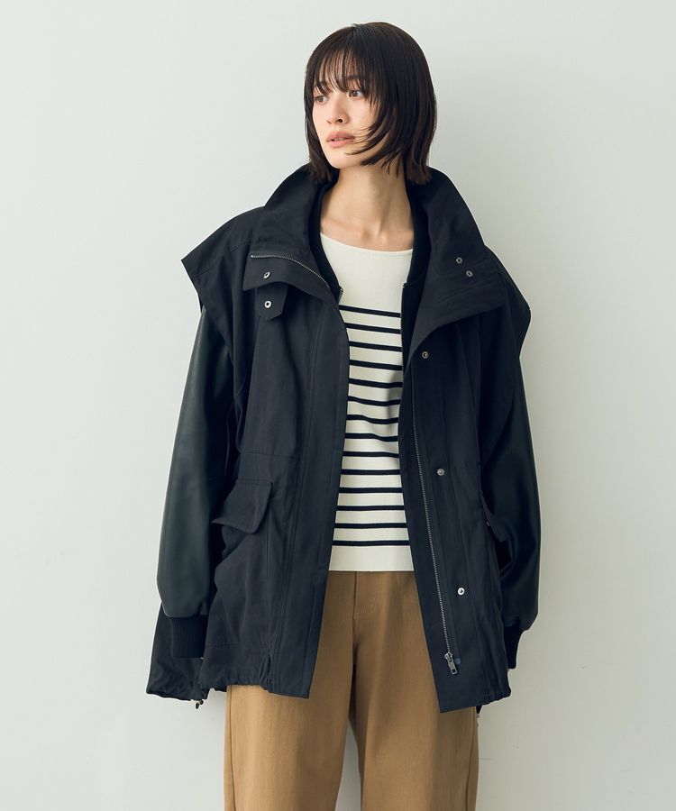 YECCA VECCA「ミラノリブ金釦ニット」|ニット・セーター|