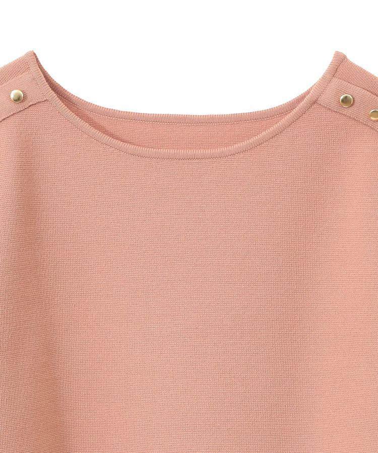 YECCA VECCA「ミラノリブ金釦ニット」|ニット・セーター|