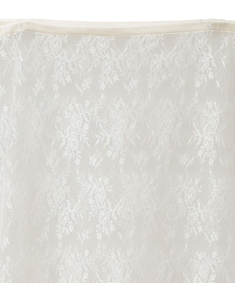 YECCA VECCA「サイドリボンレースレイヤードスカート」|スカート|