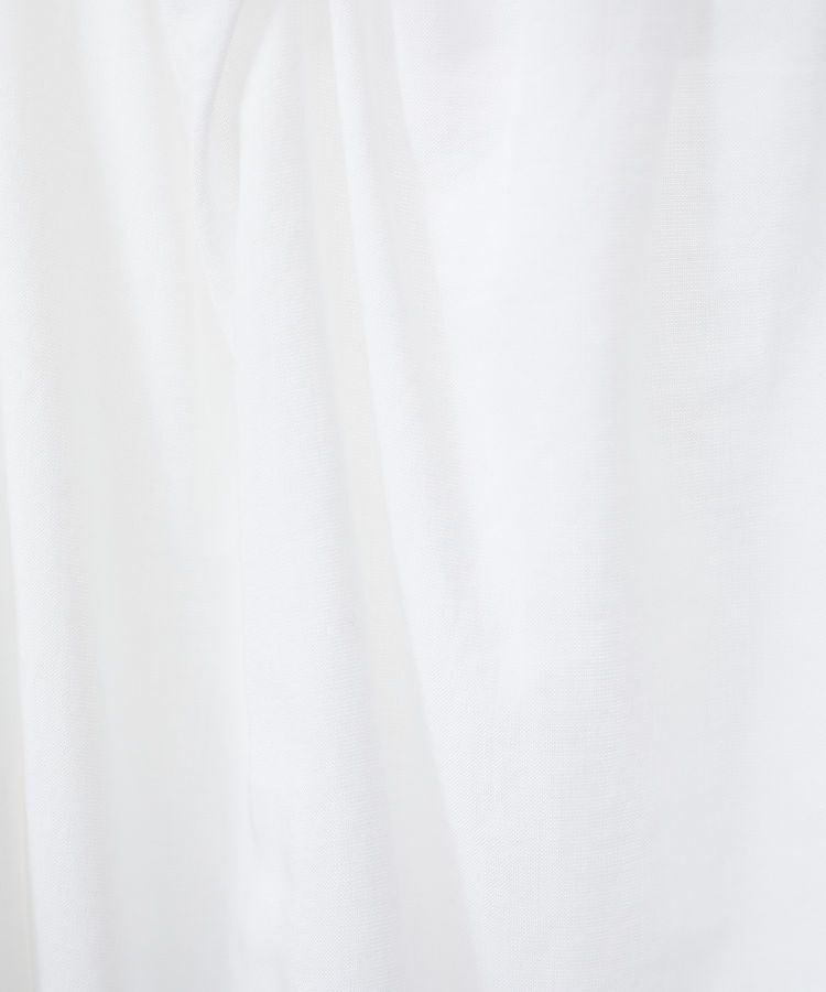 YECCA VECCA「アイレット刺繍タックスリーブブラウス」|シャツ・ブラウス|