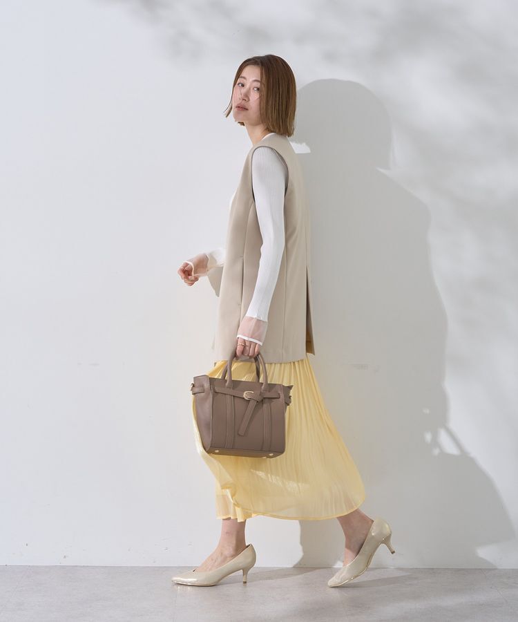 YECCA VECCA「ノーカラージレ」|ベスト・ジレ|