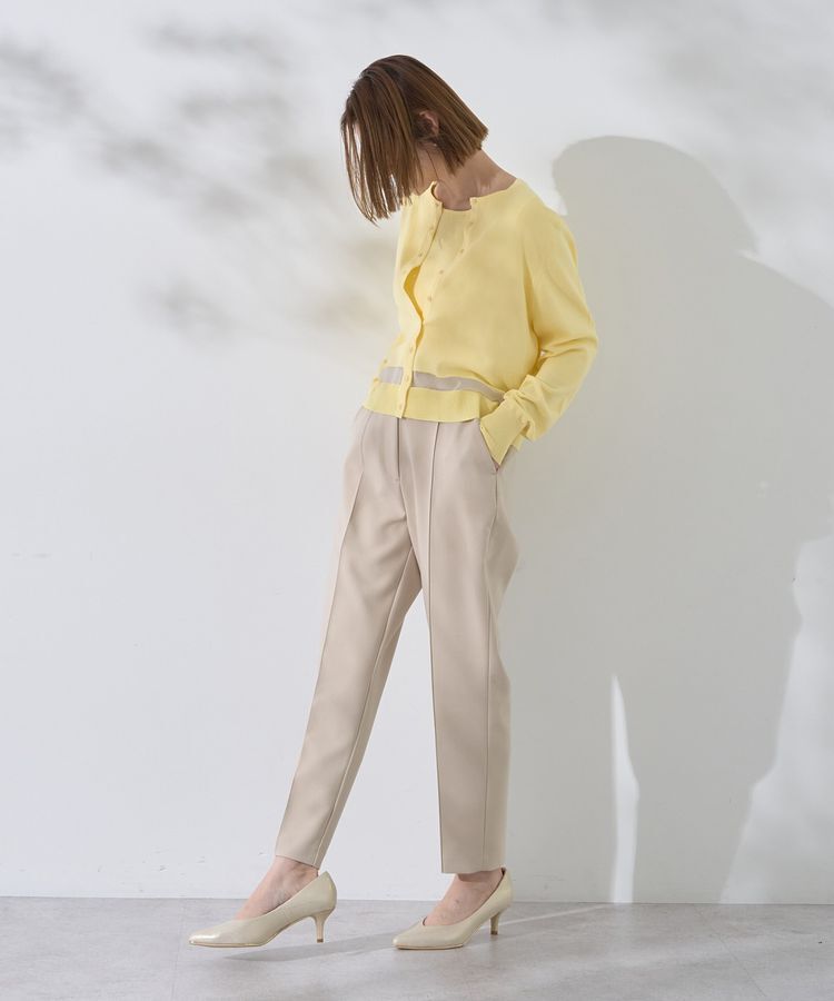 YECCA VECCA「ストレッチピンタックパンツ」|その他|