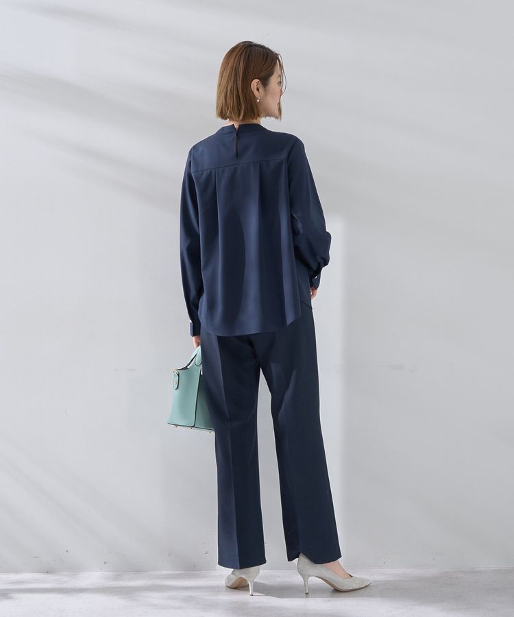 YECCA VECCA「パールタックブラウス」|シャツ・ブラウス|