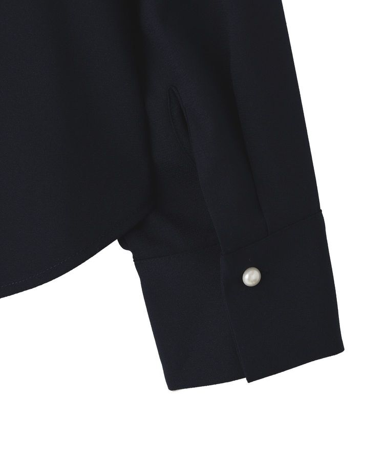 YECCA VECCA「パールタックブラウス」|シャツ・ブラウス|