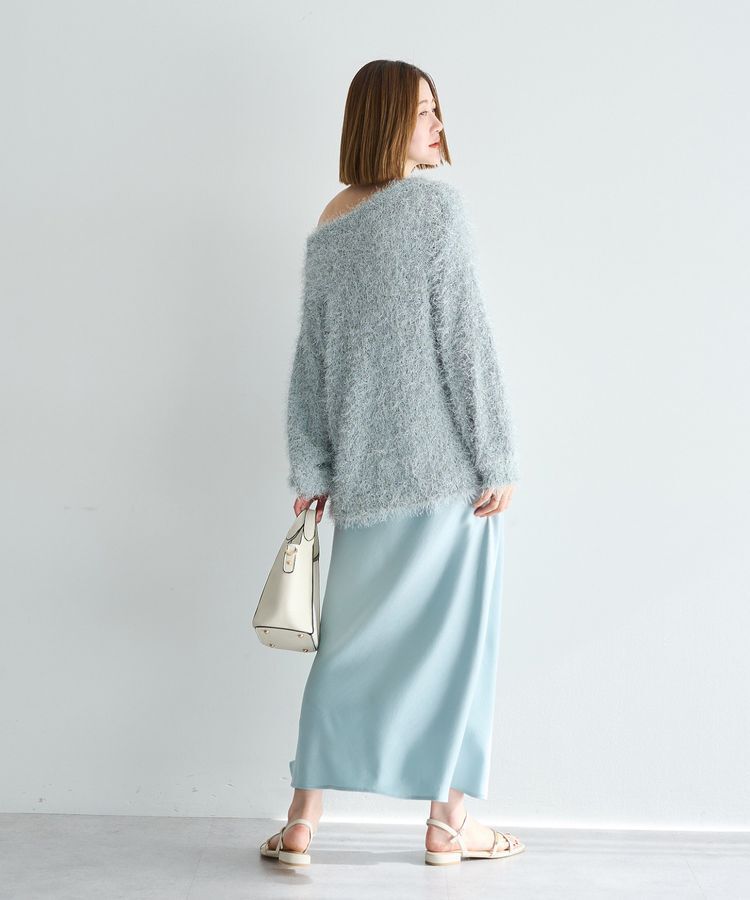 YECCA VECCA「ラメ混シャギーニット」|ニット・セーター|