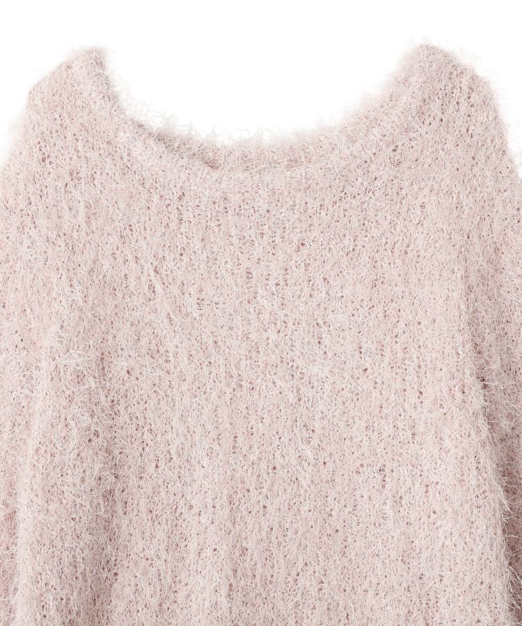 YECCA VECCA「ラメ混シャギーニット」|ニット・セーター|