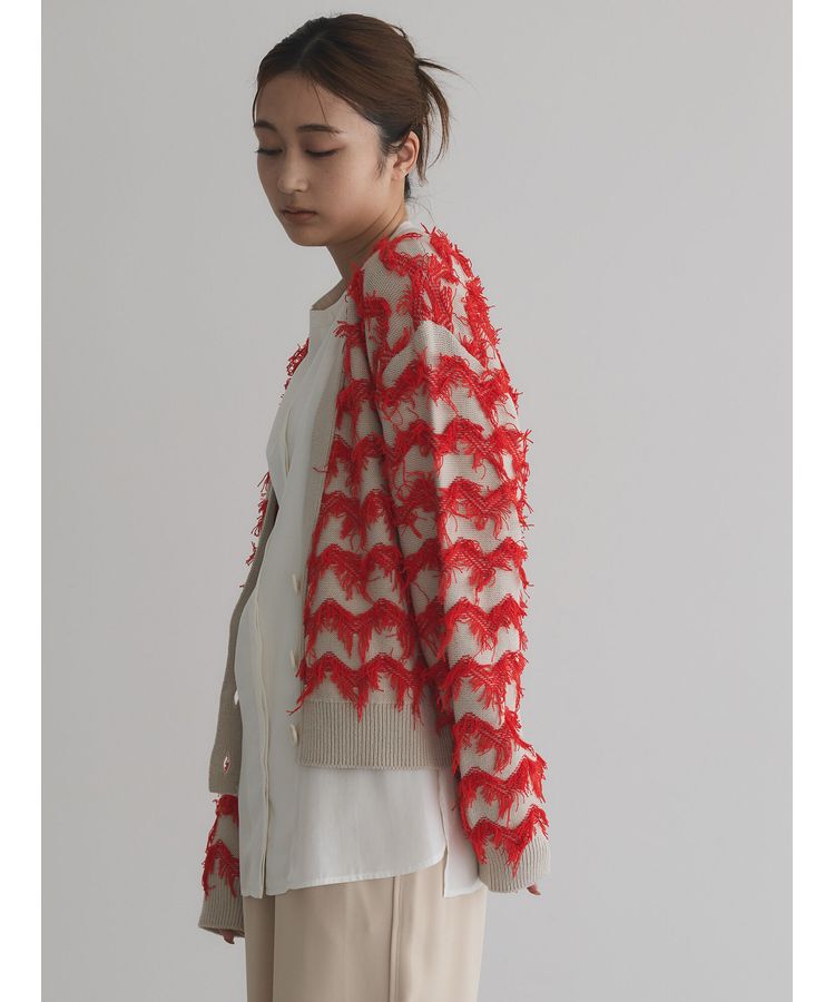 GARAGE OF GOOD CLOTHING「フリンジカーディガン」|カーディガン|