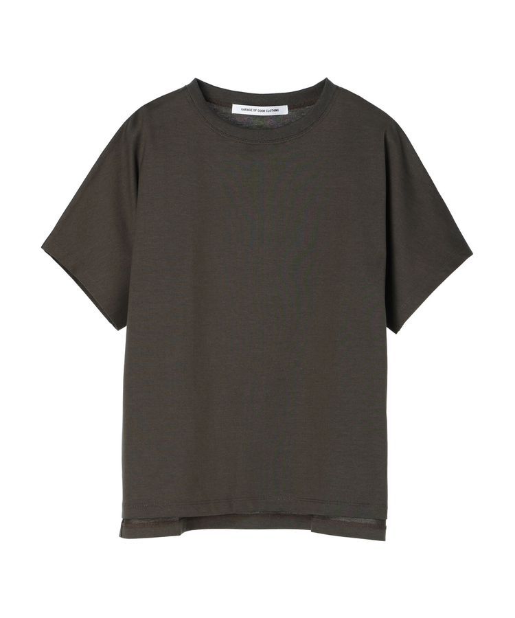 GARAGE OF GOOD CLOTHING「コンプレッションジャージー半袖」|Tシャツ・カットソー|Charcoal Gray