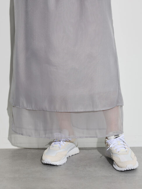 GARAGE OF GOOD CLOTHING「シアーラップ風スカート」|スカート|