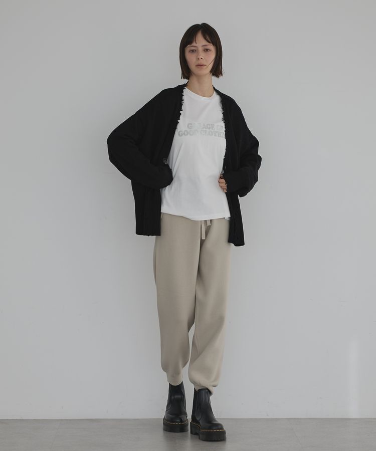 GARAGE OF GOOD CLOTHING「ダメージニットカーディガン」|カーディガン|