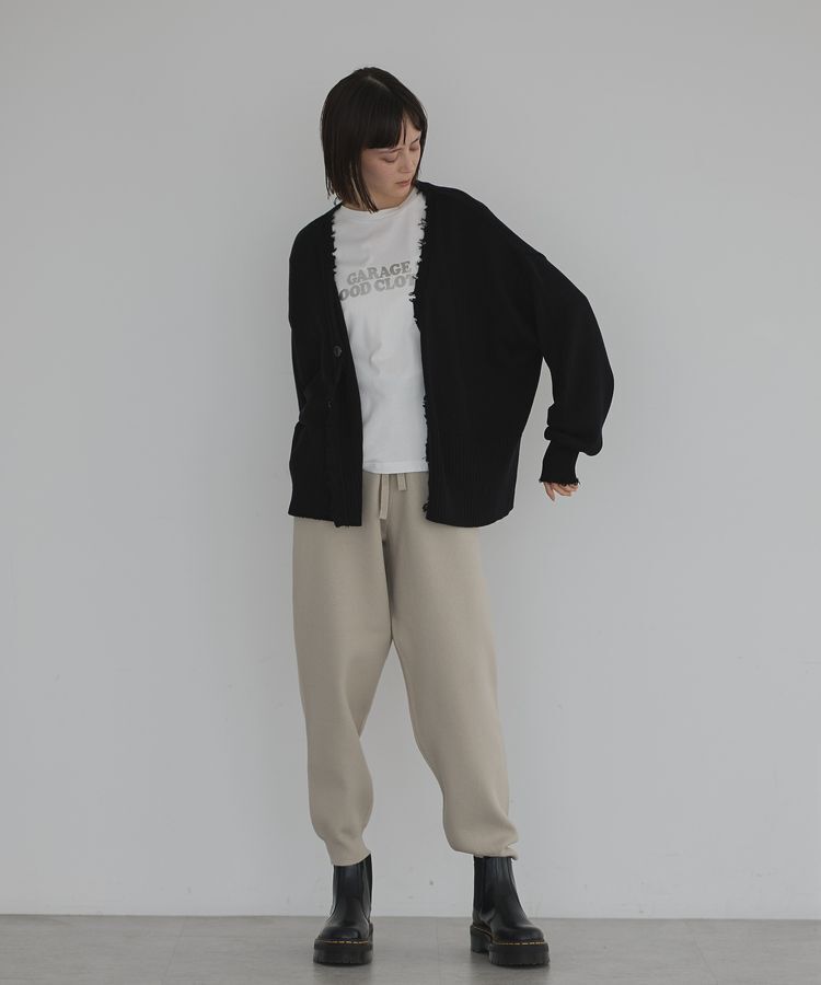 GARAGE OF GOOD CLOTHING「ダメージニットカーディガン」|カーディガン|