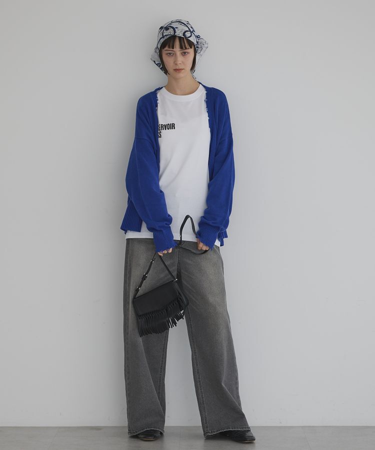 GARAGE OF GOOD CLOTHING「ダメージニットカーディガン」|カーディガン|